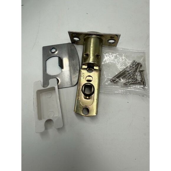 Square Entrance Lever Exterior Door Lock Set Reversible Heavy Duty Silver - Picture 12 of 14